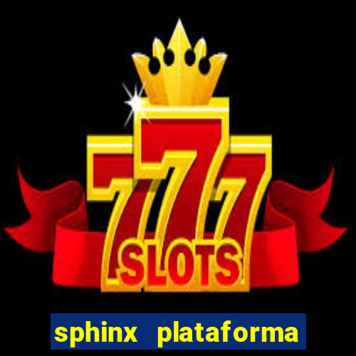 sphinx plataforma de jogos